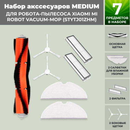 Набор аксессуаров Medium для робота-пылесоса Xiaomi Mi Robot Vacuum-Mop (STYTJ01ZHM)